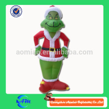 Decoração de natal inflável outdoor grinch grinch inflável para venda